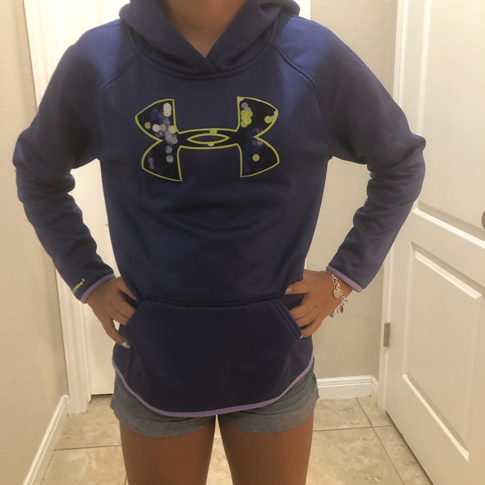 Girls youth large hoodie under Armor